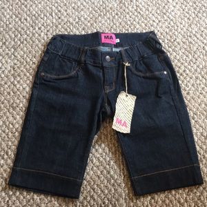 Maternity Jean Shorts
